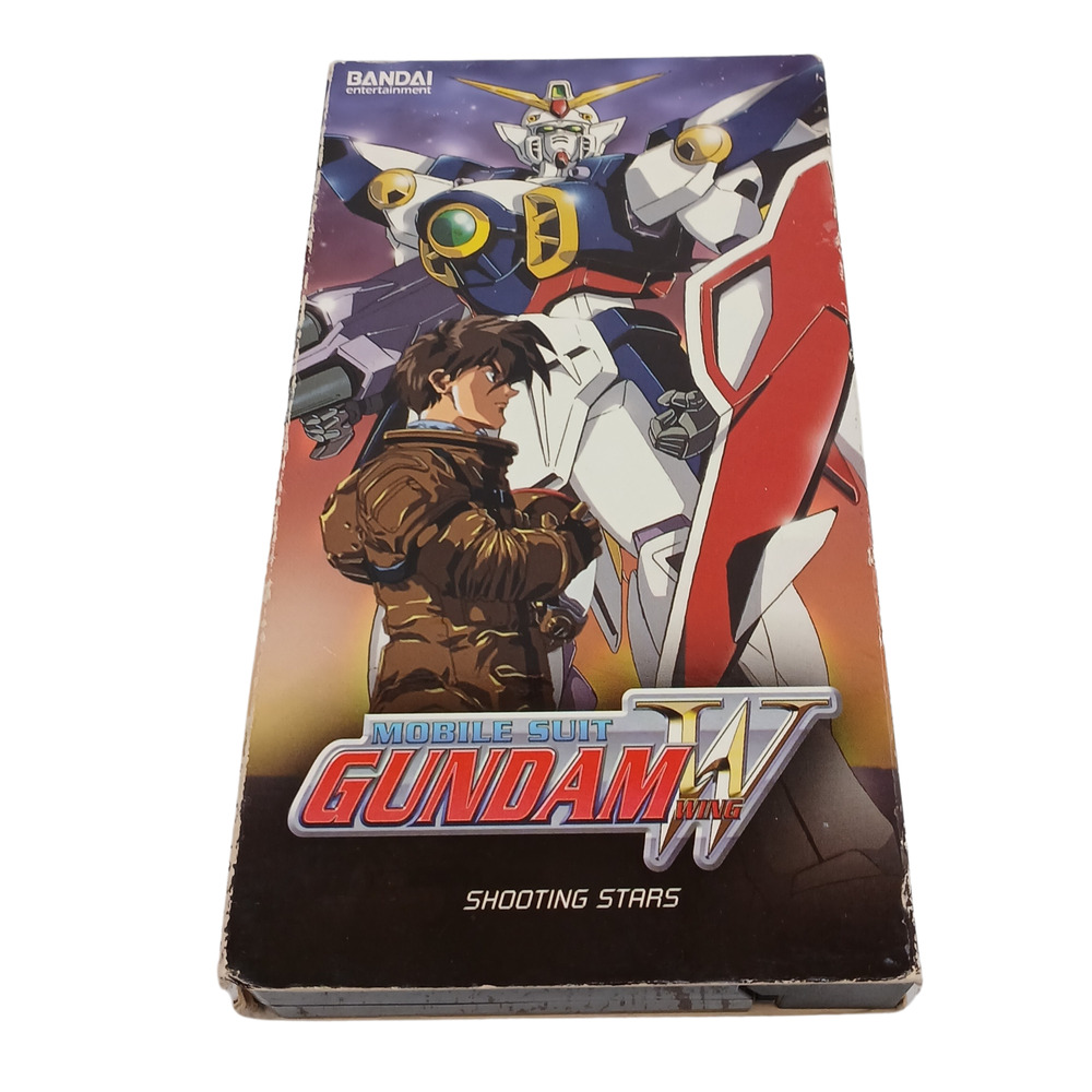 Mobile Suit Gundam Wing Vol. 1 Shooting Stars (VHS, 2000, English Adaptation)